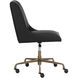 Halden Vintage Black Office Chair